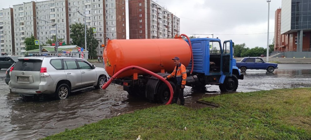 В Абакане побит 70-летний рекорд по количеству осадков