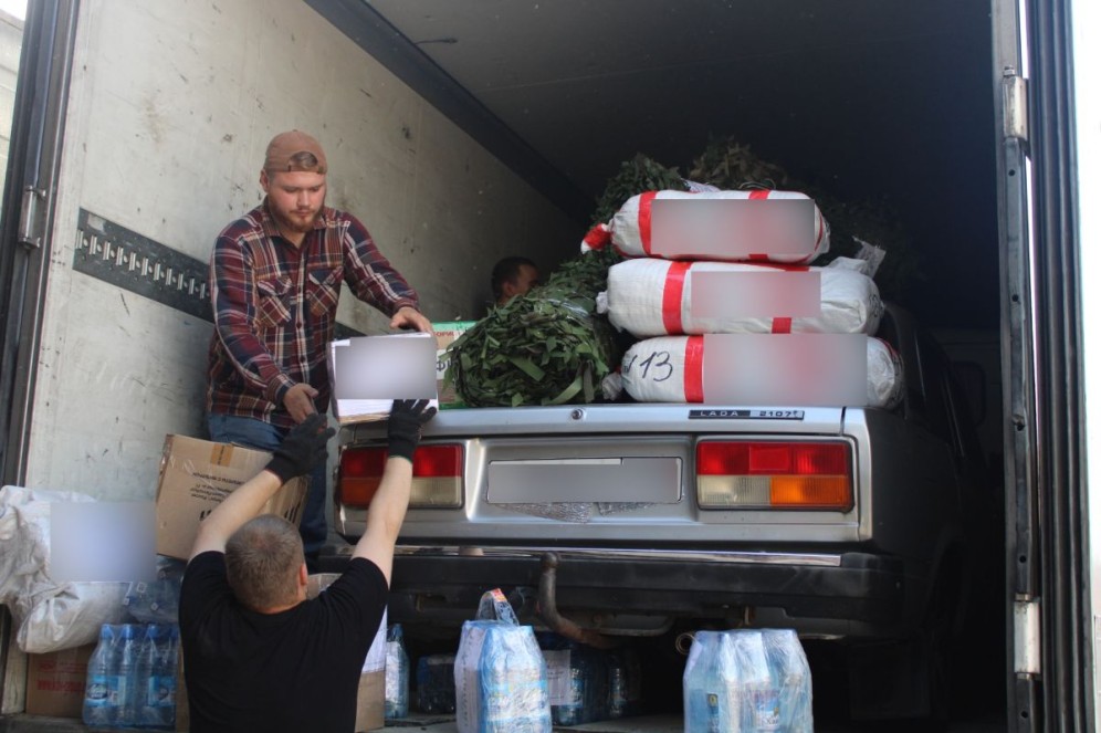 Из Хакасии для бойцов СВО отправлена новая партия гуманитарного груза