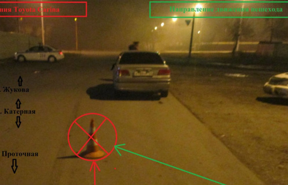 В Абакане двое пешеходов пострадали в ДТП