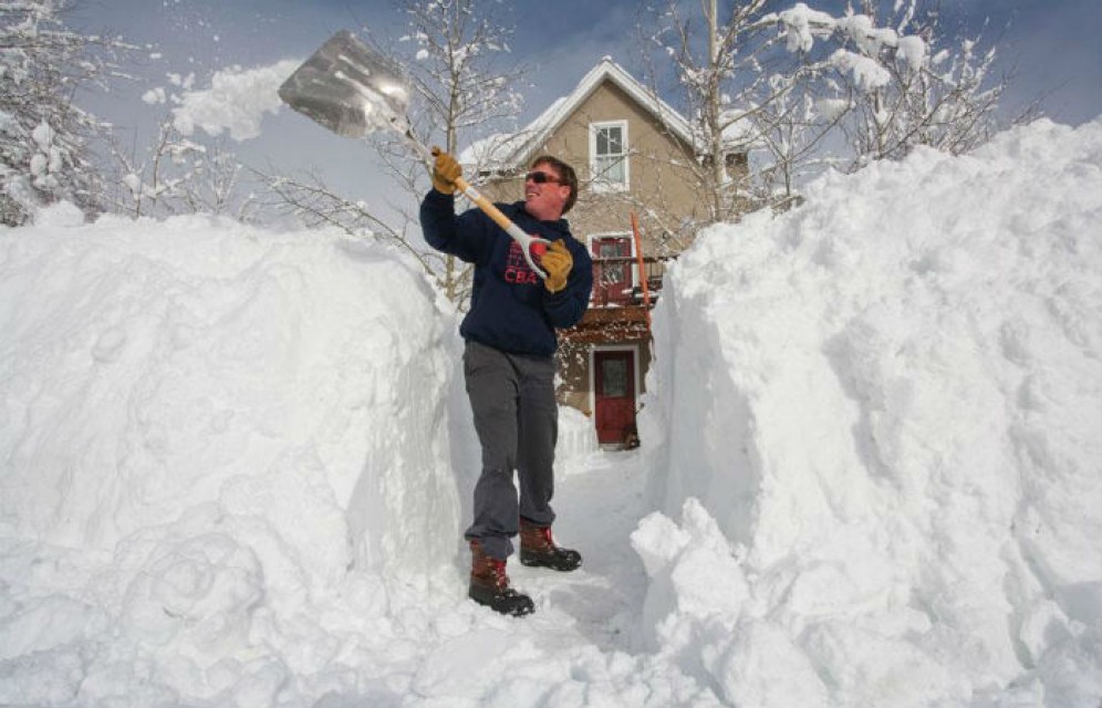 Снегопады в Сибири побили вековые рекорды