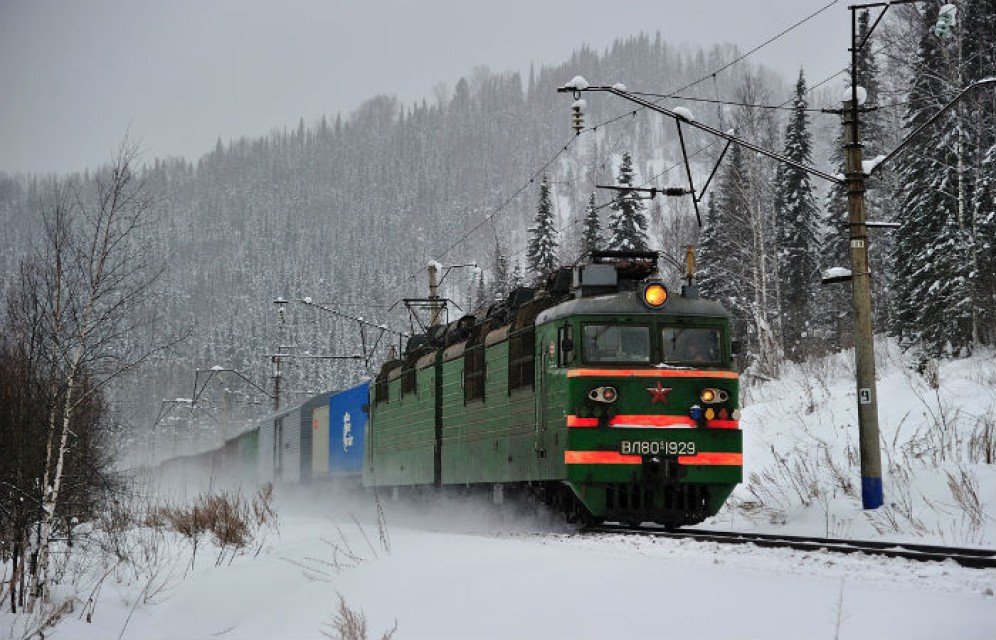 Особый режим введён на Красноярской железной дороге из-за сильных морозов